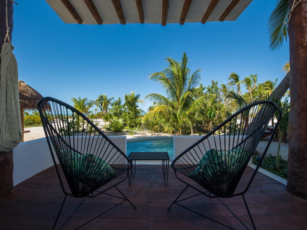 Villas Hm Palapas Del Mar Isla Holbox Dış mekan fotoğraf
