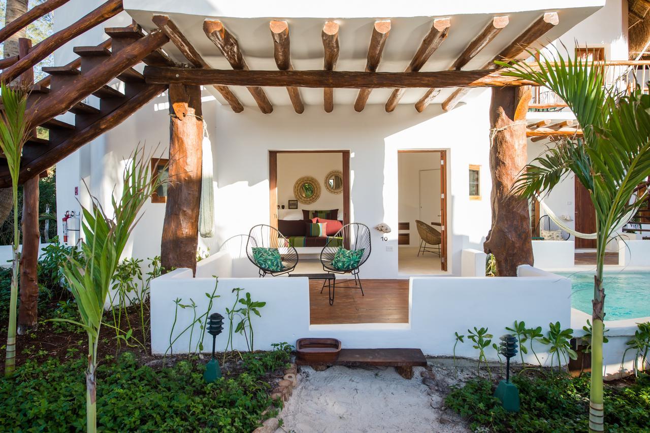 Villas Hm Palapas Del Mar Isla Holbox Dış mekan fotoğraf