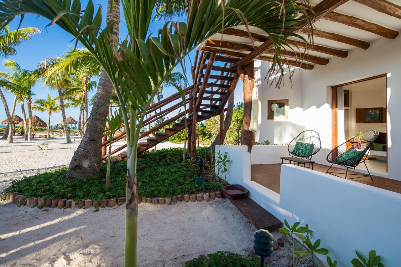 Villas Hm Palapas Del Mar Isla Holbox Dış mekan fotoğraf