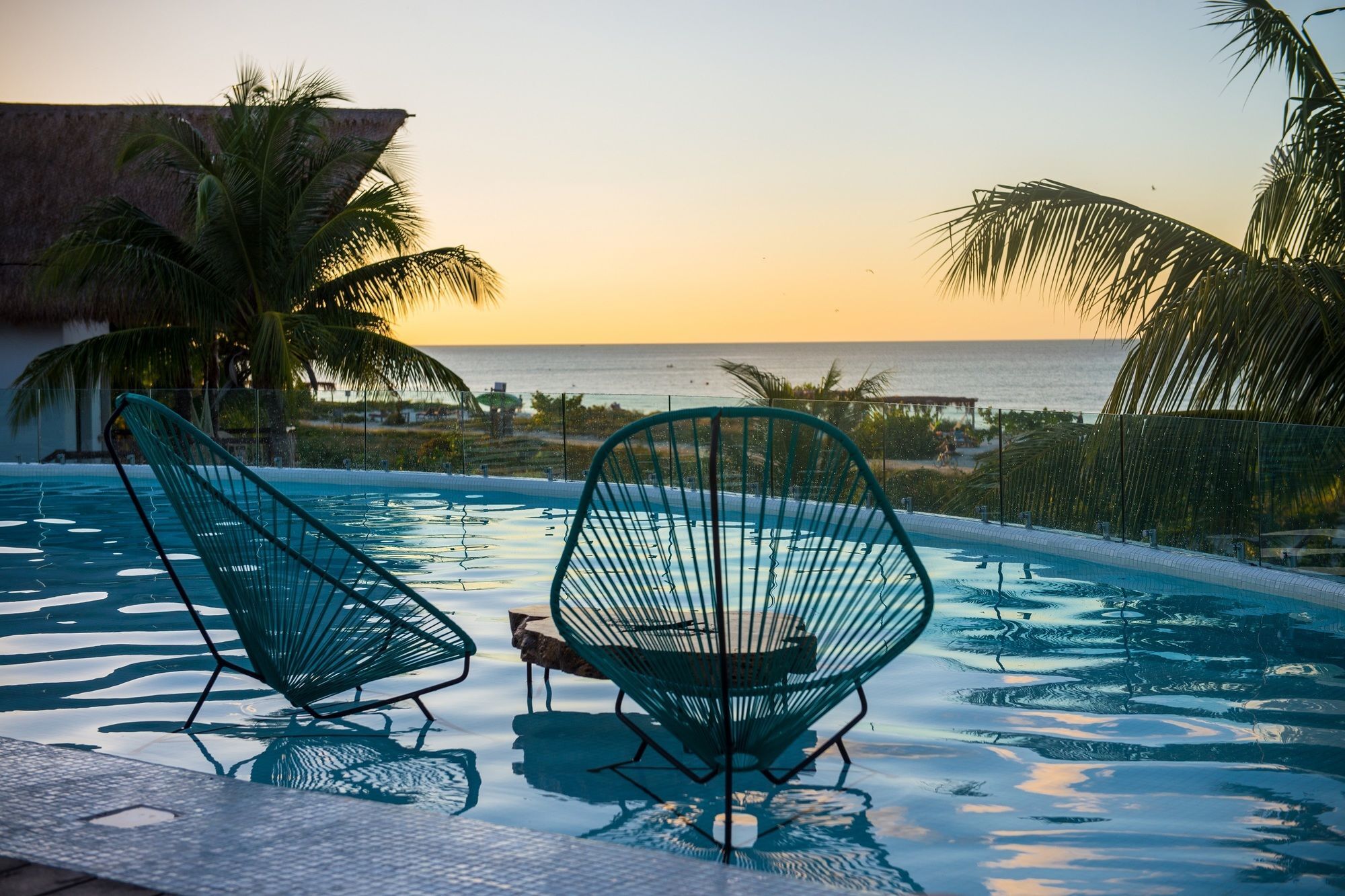 Villas Hm Palapas Del Mar Isla Holbox Dış mekan fotoğraf