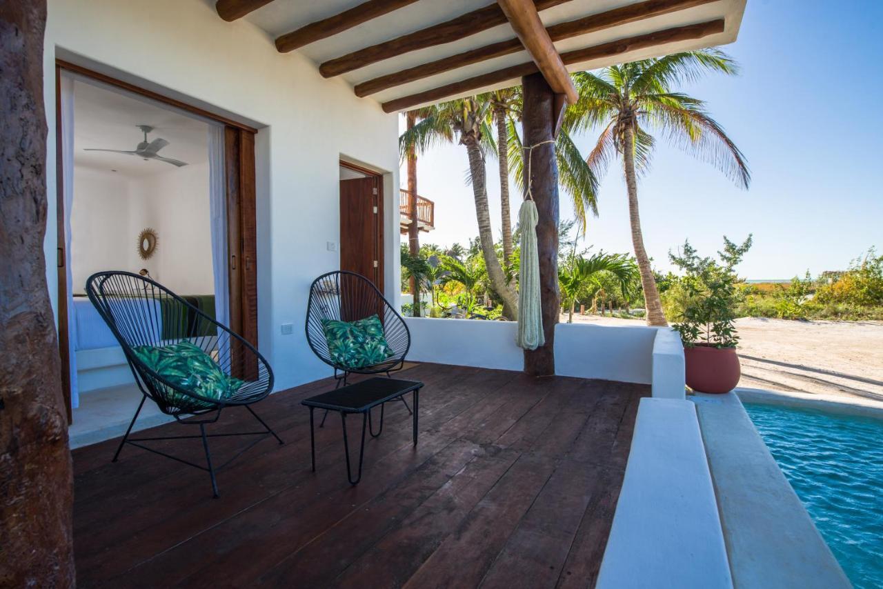 Villas Hm Palapas Del Mar Isla Holbox Dış mekan fotoğraf